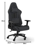 Silla Gaming Corsair Tc100 Relaxed Tela Grey Black