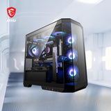 Case Msi Mag Pano M100r Pz Argb Black V/templado Usb 3.2