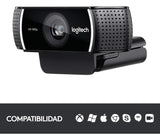 Camara Web Logitech C922 Pro Streaming Profesional Full Hd