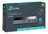 Switch Tp-link Tl-sg1024d, 24 Puertos Rj-45 Lan Gbe,