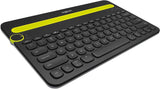 Teclado Bluetooth Logitech K480 Qwerty Español Color Negro