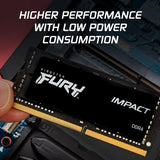 Memoria Sodimm Ddr4 16gb 3200mhz 2x8 Fury Impact Laptop