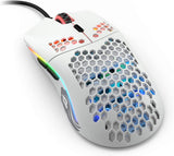 Mouse Gamer Glorious Model O- Minus Rgb Matte Negro Y Blanco