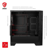 Case Msi Mag Forge 320r Airflow - Gamer, Atx/micro-atx/mini-