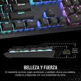 Teclado Gaming Corsair K60 Rgb Pro Español