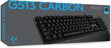 Teclado Gaming Mecánico Logitech G513 Carbon Lightsync Rgb