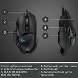 Mouse Gamer Logitech G502 Hero Lightsync Rgb Con Cable Usb