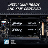 Memoria Sodimm Ddr4 16gb 3200mhz 2x8 Fury Impact Laptop