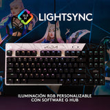 Teclado Gamer Logitech G Pro Kda League Of Legends Rgb Usb