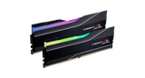 MEMORIA 64GB (32GBx2) DDR5 G.SKILL TRIDENT Z5 NEO RGB GRIS BLACK AMD EXPO BUS 6000MHz (PN:F5-6000J3040G32GX2-TZ5NR)