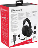 Audífono Gamer Hyperx Cloud Alpha S Gaming Headset Black