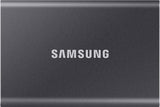 Disco Ssd Samsung 2tb T7 Grey Externo Portatil Usb-c