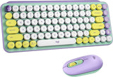 Kit Teclado Y Mouse Logitech Pop Inalámbrico + Pop Mecánico