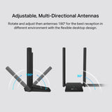 Archer Tx20u Plus Adaptador Usb Wifi 6 Con 2 Antenas Ax1800