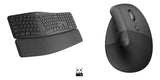 Kit Logitech Teclado Y Mouse Ergo K860 + Mouse Lift Negro