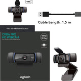 Cámara Webcam Logitech C920s Pro Full Hd 1080p 30 Fps Stream