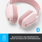 Audífono Logitech Zone Vibe 100 Inalámbrico Bluetooth