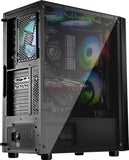 Gabinete Gamer Msi Mag Vampiric 100r 2 Fan Cristal Templado