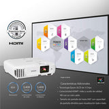 Proyector Multimedia Epson Powerlite E20 3400lm Salas-clases