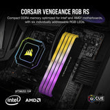 Kit De Memoria 64gb 3200mhz Ddr4 Rgb Rs Corsair Vengeance