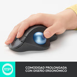 Kit Teclado Y Mouse Logitech Ergo K860 + Mouse Trackbal M575