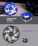 Cooler Cpu Cooler Master I70c Blue Intel Enfriador De Aire