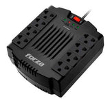 Estabilizador Forza Fvr-1202usb 1200va600w + 2 Usb 8 Tomas