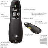 Puntero Presentador Laser Logitech R400 Wireless Usb