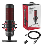 Micrófono Hyperx Quadcast + Soporte Y Brazo Ajustable