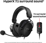 Audífono Gamer Hyperx Cloud Alpha S Gaming Headset Black