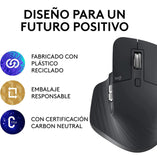 Mouse Inalámbrico Logitech Mx Master 3s Sensor Óptico 8k