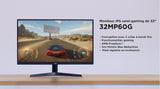 Monitor LG 32mp60g-b, 32 Ips, Fhd, 75hz, 1ms, Amd Freesync