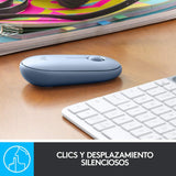 Mouse Inalámbrico Logitech Pebble M350 Bluetooth