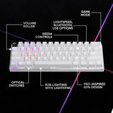 Teclado Logitech G Pro X 60 White Lightspeed Rgb Táctil