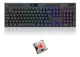 Teclado Mecánico Redragon Horus Fs K618-rgb-sp Inalámbrico