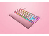 Teclado Gaming Razer Huntsman V2 Tkl Opto Quartz Rosa