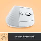 Mouse Bluetooth Wireless Logitech Lift Vertical Bk