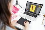 Tableta Gráfica Wacom Intuos Small Black Ctl4100