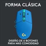 Mouse Gamer Logitech G Series Lightsync G203 Azul