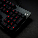 Teclado Gaming Logitech G413 Red Mecánico Carbón