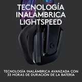 Audífono Gamer Logitech G535 Inalámbrico- Receptor Usb Black