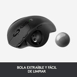 Logitech Mx Ergo Trackball Wireless Black