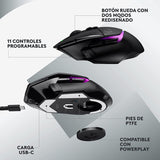 Mouse Gamer Logitech G502 X Plus 25k Dpi Lightforce Rgb