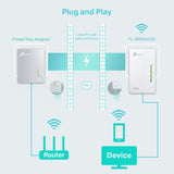 Adaptador Powerline Tp-link Tl-wpa4220 Blanco