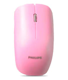 Teclado+mouse Wireless Philips Spt6323p Pink