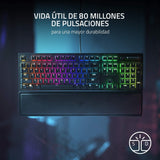 Teclado Gamer Razer Blackwidow V3 Qwerty Green Español