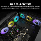 Cooler De Case Corsair Icue Ml140 Rgb Elite Premium 140mm