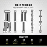 Fuente 850w Corsair Rm850 Rm White 80 Plus Gold Full Modular