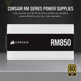 Fuente 850w Corsair Rm850 Rm White 80 Plus Gold Full Modular