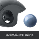 Kit Teclado Y Mouse Logitech Ergo K860 + Mouse Trackbal M575